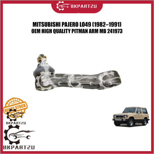 MITSUBISHI PAJERO LO49 L049 (1982–1991) STEERING PITMAN ARM MADE BY OEM  MB 241973
