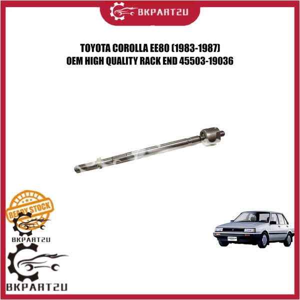 TOYOTA COROLLA EE80 1.3  (1983-1987) STEERING RACK END BALL HEAD  MADE BY OEM 45503-19036 PRICE PER PCS