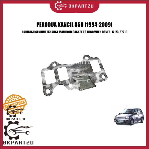 PERODUA KANCIL 850 (1994-2009) EXHAUST MANIFOLD GASKET TO HEAD WITH COVER KD MATERIAL 17173-87219 DAIHATSU GENUINE