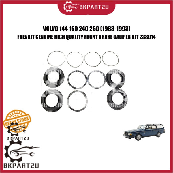VOLVO 144 160 240 260 (1983-1993) FRONT BRAKE CALIPER PUMP KIT CYLINDER KIT FRONT DISC FREN KIT 238014 38MM