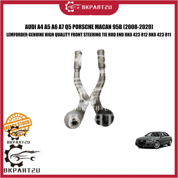 AUDI A4 A5 A6 A7 Q5 PORSCHE MACAN 95B (2008-2020) FRONT STEERING TIE ROD END MADE BY LEMFORDER  8K0 423 812 8K0 423 811