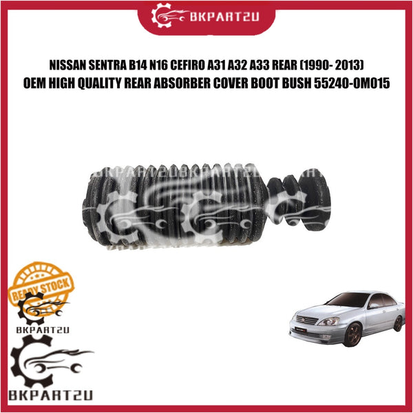 NISSAN SENTRA B14 N16 CEFIRO A31 A32 A33 REAR (1990- 2013) REAR ABSORBER COVER BOOT BUSH SALONG BELAKANG 55240-0M015
