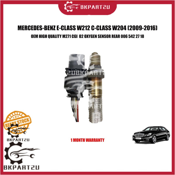 MERCEDES-BENZ E-CLASS W212 C-CLASS W204 (2009-2016)  O2 OXYGEN SENSOR REAR MADE BY OEM  006 542 27 18