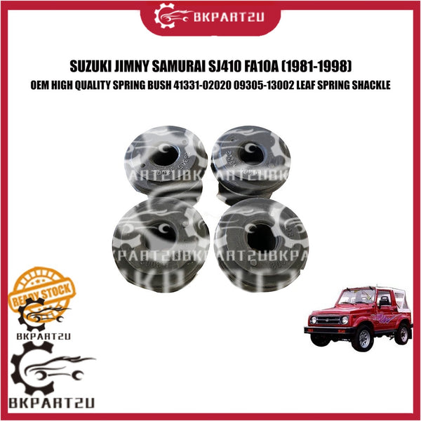SUZUKI JIMNY SAMURAI SJ410 FA10A 1981-1998 SPRING BUSH 41331-02020 09305-13002 LEAF SHACKLE PER PCS