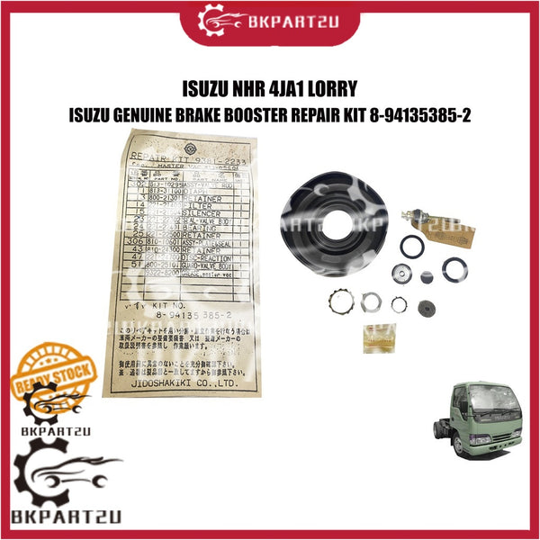 ISUZU NHR 4JA1 LORRY BRAKE BOOSTER REPAIR KIT MADE BY ISUZU GENUINE ORIGINAL JAPAN 8-94135385-2