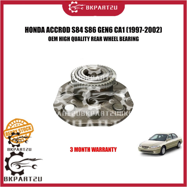 HONDA ACCORD S84 S86 GEN6 CA1 1997-2002 REAR HUB BEARING BELAKANG OEM 3 MONTH WARRANTY
