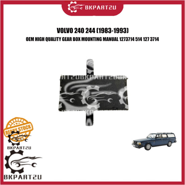 VOLVO 240 244 (1983-1993) GEAR BOX MOUNTING MANUAL 1273714 514 127 3714 MADE BY OEM 3 MONTH WARRANTY