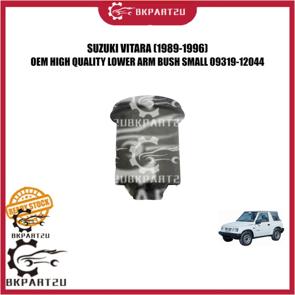 SUZUKI VITARA OLD 2DOOR 4 DOOR (1989-1996) LOWER ARM BUSH SMALL IRON MADE BY OEM  09319-12044 1 MONTH WARRANTY