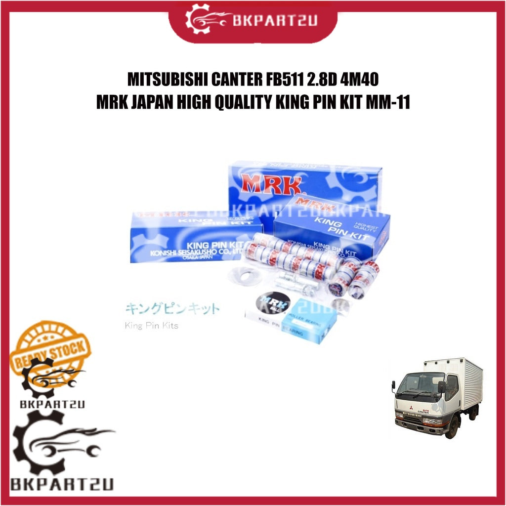 Mit Canter Kin Pin MITSUBISHI CANTER FB511 2.8D 4M40 1TON LORRY KING PIN KIT MM-11 MADE B ...