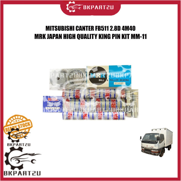 MITSUBISHI CANTER FB511 2.8D 4M40 1TON LORRY KING PIN KIT MM-11 MADE BY MRK JAPAN ORIGINAL MADE IN JAPAN ONE SET