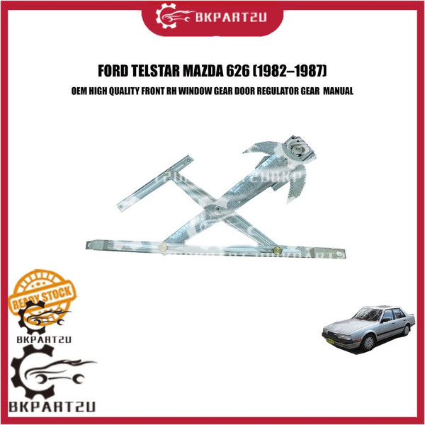 FORD TELSTAR MAZDA 626 (1982–1987) FRONT KANAN RH WINDOW GEAR DOOR REGULATOR GEAR MANUAL