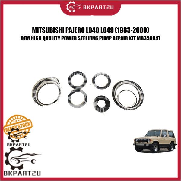 MITSUBISHI PAJERO L040 LO49 (1983-2000) POWER STEEIRNG PUMP REPAIR KIT SEAL KIT POWER STEERING GEAR OEM MB350847