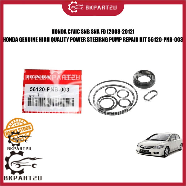 HONDA CIVIC SNB SNA FD FD2R (2008-2012) POWER STEEIRNG PUMP REPAIR KIT MADE BY HONDA GENUINE ORIGINAL 56120-PNB-003