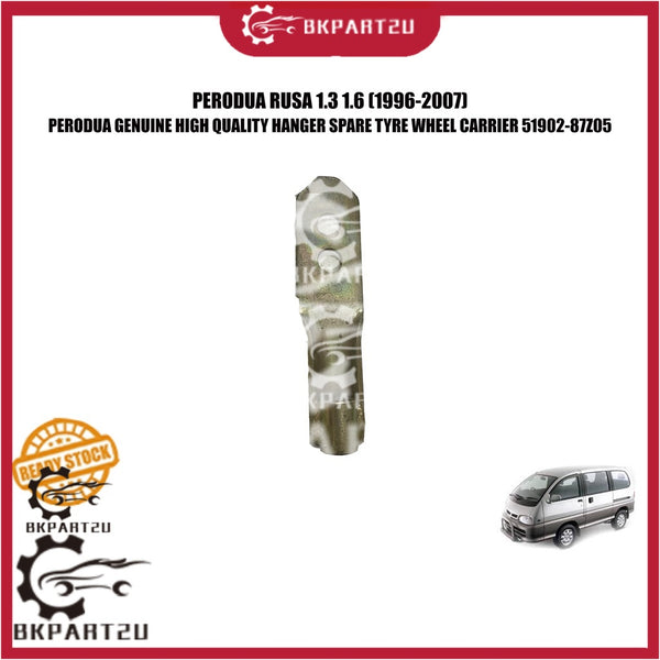 PERODUA RUSA 1.3 1.6 (1996-2007) HANGER PAKU SPARE TYRE WHEEL CARRIER 51902-87Z05 MADE BY DAIHATSU GENUINE