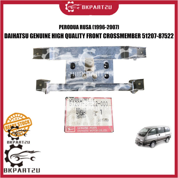 PERODUA RUSA (1996-2007) FRONT CROSSMEMBER CROSS MEMBER MADE BY DAIHATSU GENUINE 51207-87522