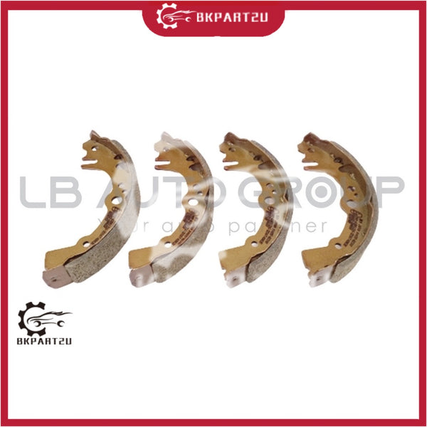 PERODUA KANCIL KELISA KENARI REAR BRAKE SHOE ONE SET 4PCS