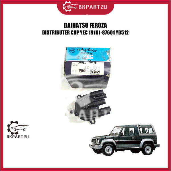 DISTRIBUTOR CAP YEC DAIHATSU FEROZA 19101-87601 YD512
