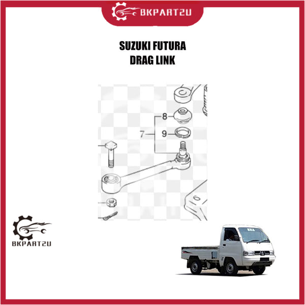 SUZUKI FUTURA DRAG LINK MADE BY AFTERMARKET