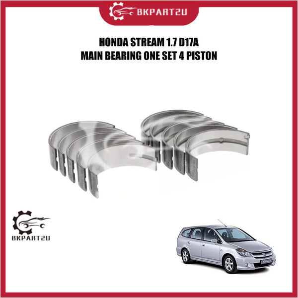 HONDA STREAM  1.7 D17A CIVIC SR4 SH4 1.6 CITY B18A B20A SEO B16A MAIN BEARING ONE SET 4 PISTON