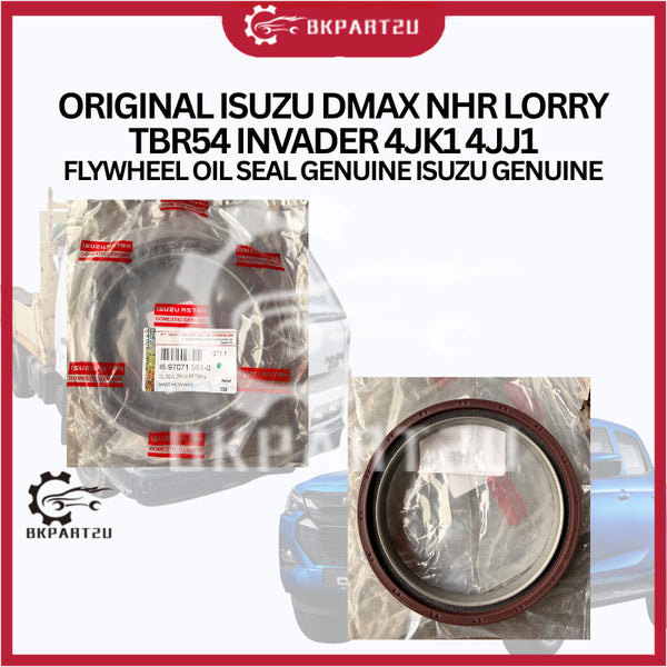 ORIGINAL ISUZU DMAX NHR LORRY TBR54 INVADER 4JK1 4JJ1 FLYWHEEL OIL SEAL GENUINE ISUZU GENUINE