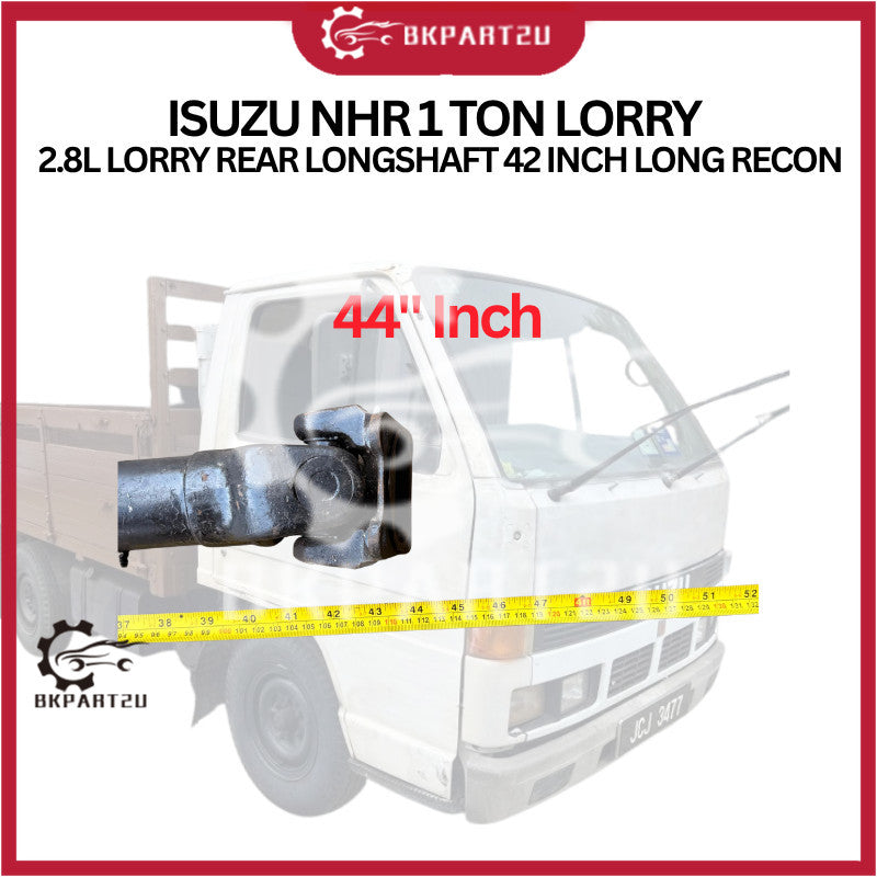 ISUZU NHR 1 TON LORRY 2.8L LORRY REAR LONGSHAFT 42 INCH LONG RECON ...