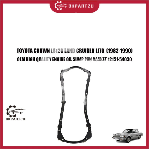 TOYOTA CROWN LS120 LS 120 LAND CRUISER LJ70  (1982-1990) ENGINE OIL SUMP PAN GASKET RUBBER 12151-54030