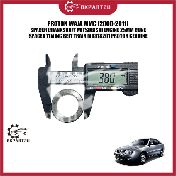 PROTON WAJA MMC SPACER CRANKSHAFT MITSUBISHI ENGINE 25MM CONE SPACER TIMING BELT TRAIN MD378201 PROTON GENUINE