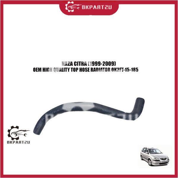NAZA CITRA (1999-2009) HIGH QUALITY LOWER RADIATOR HOSE BAWAH PIPE TANGKI MADE BY OEM OK2FT-15-185 Y