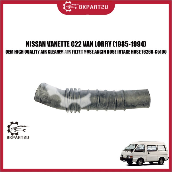 NISSAN VANETTE C22 VAN LORRY (1985-1994) AIR CLEANER AIR FILTER HOSE ANGIN HOSE INTAKE HOSE 16268-G5100 OEM HIGH QUALITY