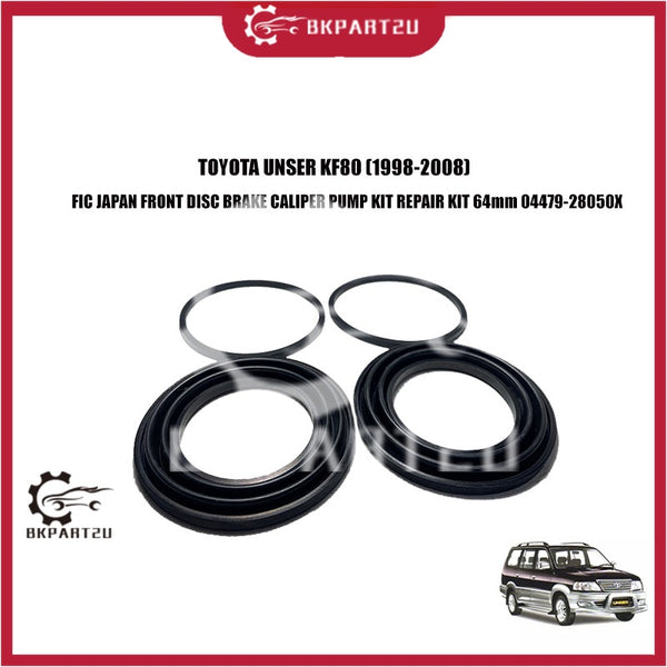 TOYOTA UNSER KF80 (1998-2008) FIC JAPAN FRONT DISC BRAKE CALIPER PUMP KIT REPAIR KIT 64mm 04479-28050X