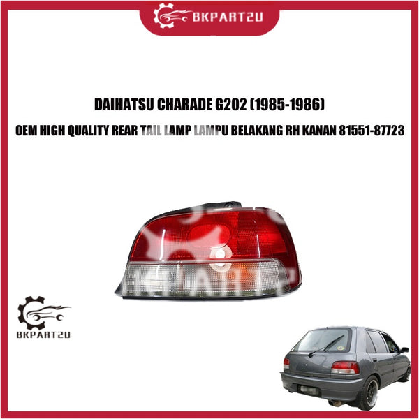 DAIHATSU CHARADE G202 (1985-1986) DAIHATSU GENUINE REAR TAIL LAMP LAMPU BELAKANG RH KANAN 81551-87723