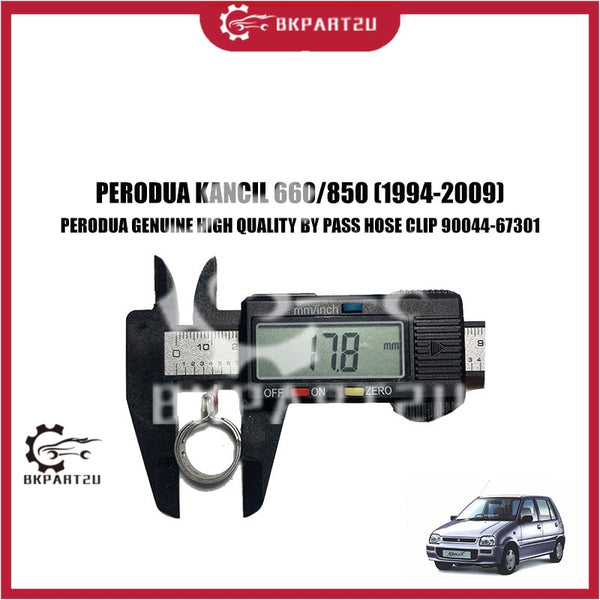 PERODUA KANCIL 660/850 BY PASS HOSE CLIP BYPASS PIPING AUTOS SPRING CLIP FUEL OIL WATER HOSE PERODUA GENUINE 90044-67301
