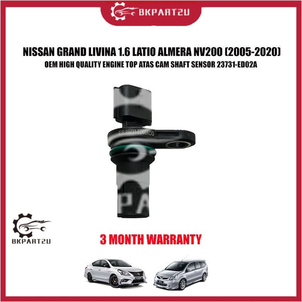 NISSAN GRAND LIVINA 1.6 LATIO ALMERA NV200 (2005-2020) ENGINE TOP ATAS CAM SHAFT SENSOR 23731-ED02A 3 MONTH WARRANTY OEM