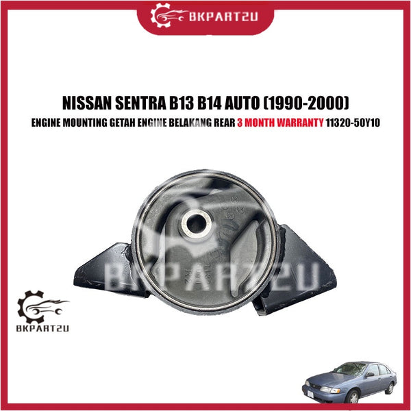 NISSAN SENTRA B13 B14 AUTO (1990-2000) ENGINE MOUNTING GETAH ENGINE BELAKANG REAR 3 MONTH WARRANTY 11320-50Y10