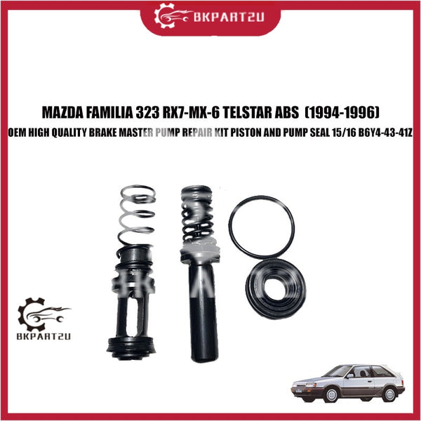 MAZDA FAMILIA 323 RX7-MX-6 TELSTAR ABS (1994-1996) BRAKE MASTER PUMP REPAIR KIT PISTON AND PUMP SEAL 15/16 B6Y4-43-41Z