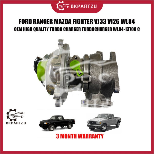 FORD RANGER MAZDA FIGHTER VJ33 VJ26 WL84 OEM TURBO CHARGER TURBOCHARGER WL84-13700 C 3 MONTH WARRANTY