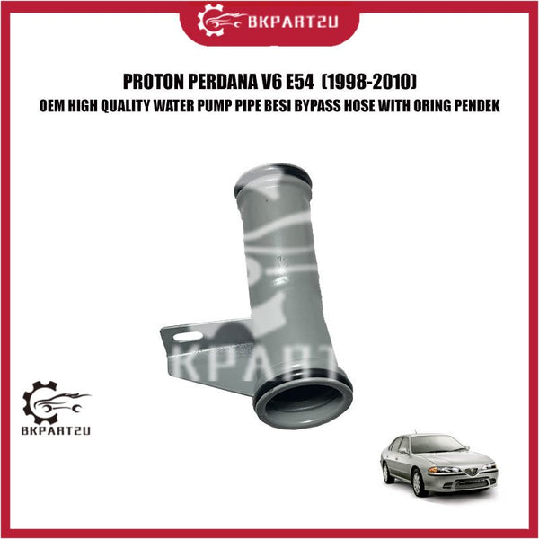 PROTON PERDANA V6 E54  (1998-2010) WATER PUMP PIPE BESI BYPASS HOSE WITH ORING PENDEK OEM HIGH QUALITY