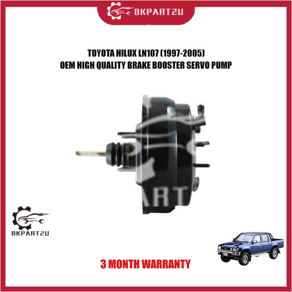 TOYOTA HILUX LN106 LN107 (1997-2005) BRAKE BOOSTER SERVO PUMP MADE BY OEM 3 MONTH WARRANTY
