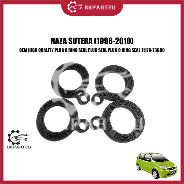 NAZA SUTERA (1998-2010) PLUG O RING SEAL PLUG SEAL 4 PCS ONE SET 11179-73G00