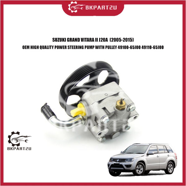 SUZUKI GRAND VITARA II J20A  (2005-2015) POWER STEERING PUMP WITH PULLEY 49100-65J00 49110-65J00