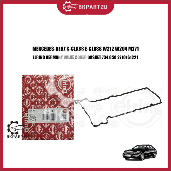 MERCEDES-BENZ C-CLASS E-CLASS W212 W204 M271 ELRING GERMANY VALVE COVER GASKET 734.850 2710161221