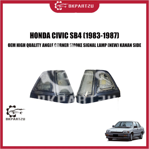 HONDA CIVIC SB4 (1983-1987) ANGLE CORNER SMOKE SIGNAL LAMP (NEW) ONE SET LH RH OEM