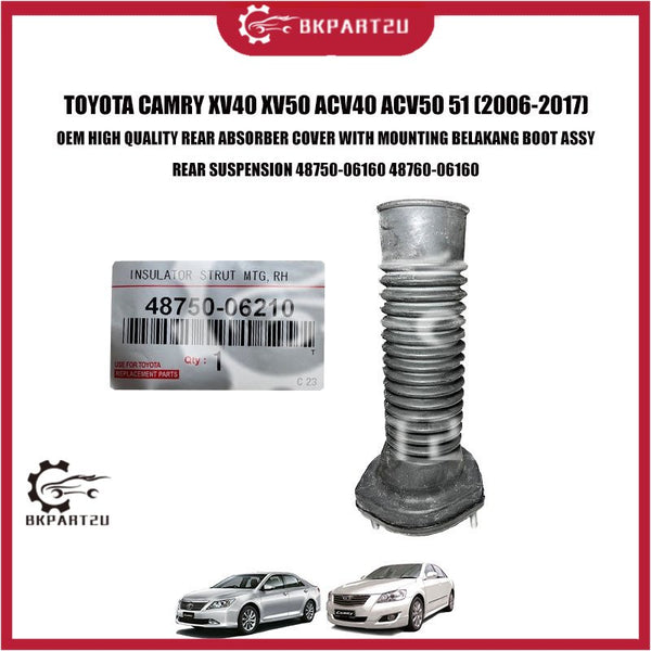 TOYOTA CAMRY XV40 XV50 ACV40 ACV50 51 (2006-2017) REAR ABSORBER COVER WITH MOUNTING BELAKANG BOOT ASSY REAR SUSPENSION