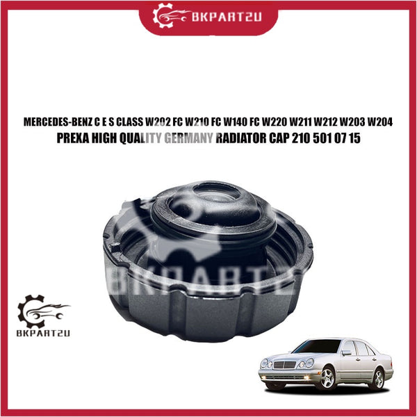 MERCEDES-BENZ C E S CLASS W202 FC W210 FC W140 FC W220 W211 W212 W203 W204 W212 RADIATOR CAP PREXA GERMANY 210 501 07 15