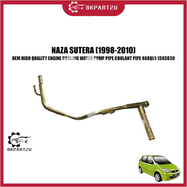 NAZA SUTERA (1998-2010) ENGINE COOLING WATER PUMP PIPE COOLANT PIPE 468QL1-1303830 OEM HIGH QUALITY