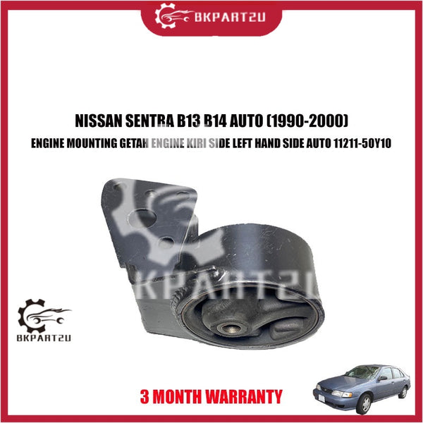NISSAN SENTRA B13 B14 AUTO (1990-2000) ENGINE MOUNTING GETAH ENGINE KIRI SIDE LEFT HAND SIDE AUTO 11211-50Y10 OEM