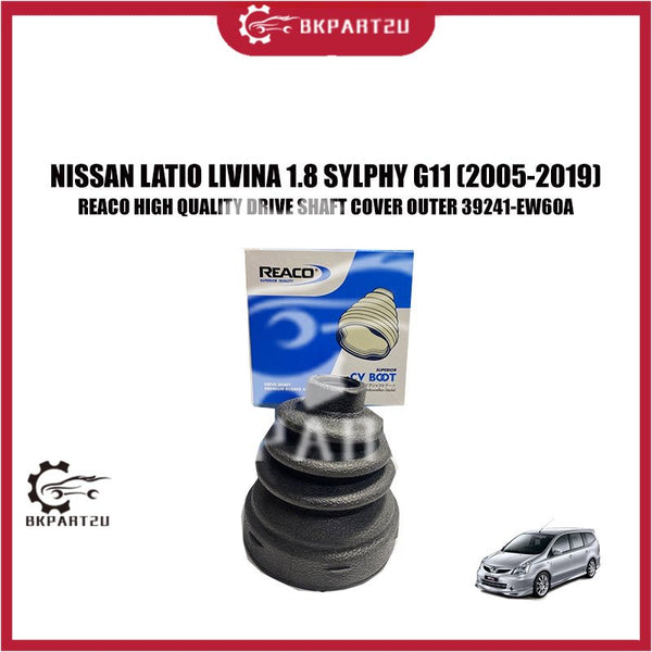 NISSAN LATIO LIVINA 1.8 SYLPHY G11 DRIVE SHAFT COVER OUTER LUAR DRIVE SHAFT BOOT REACO PRICE PER PCS 39241-EW60A
