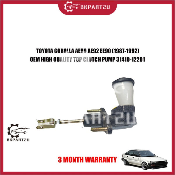 TOYOTA COROLLA AE90 AE92 EE90 (1987-1992) TOP ATAS CLUTCH PUMP 31410-12201 OEM 3 MONTH WARRANTY