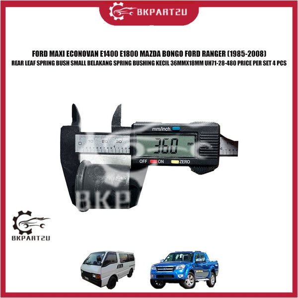 FORD MAXI ECONOVAN E1400 E1800 MAZDA BONGO FORD RANGER (1985-2008) REAR LEAF SPRING BUSH SMALL BELAKANG SPRING BUSHING