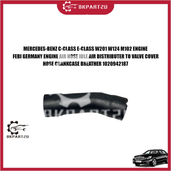 MERCEDES-BENZ C-CLASS E-CLASS W201 W124 M102 ENGINE FEBI GERMANY ENGINE AIR HOSE IDLE AIR DISTRIBUTER TO VALVECOVER HOSE